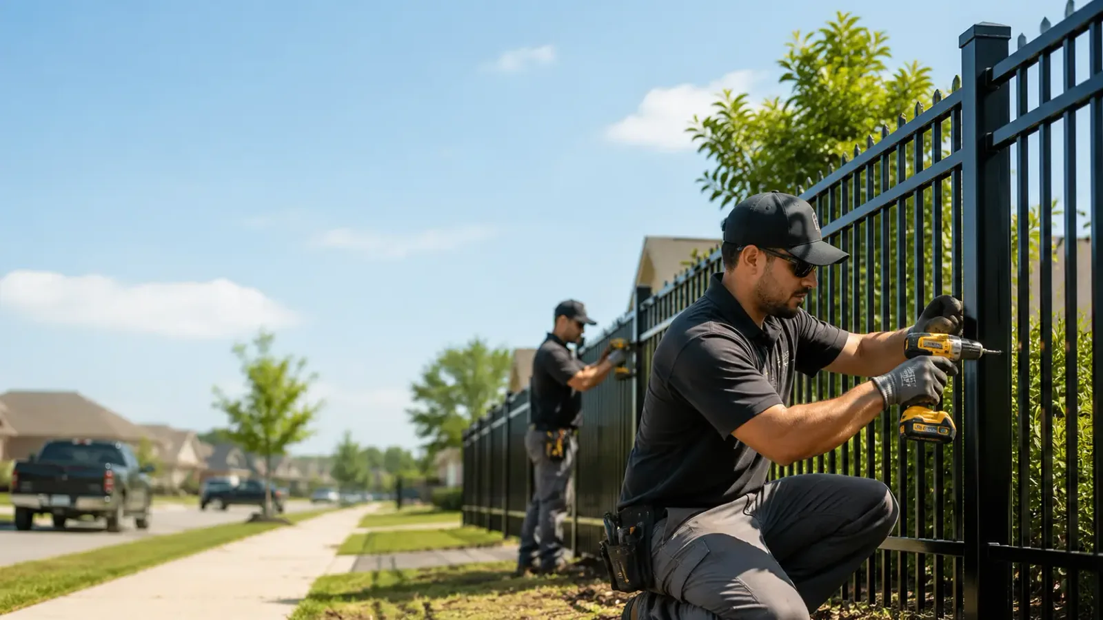Metal Fence Installation in Dickson, TN